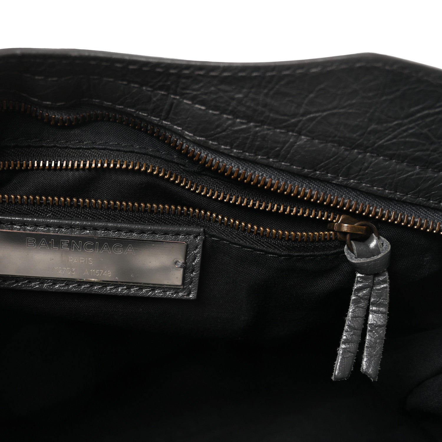 Balenciaga Agneau Classic Hardware City Gris Fossile 6 of 9