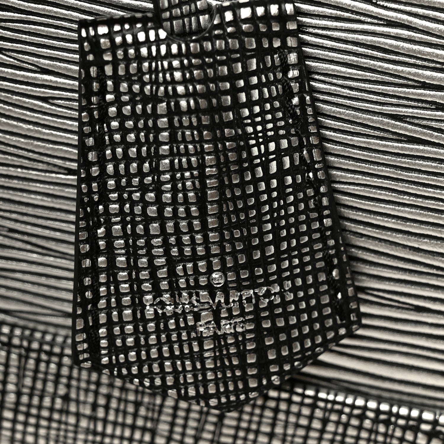 Louis Vuitton Epi Alma PM Platine 6 of 11