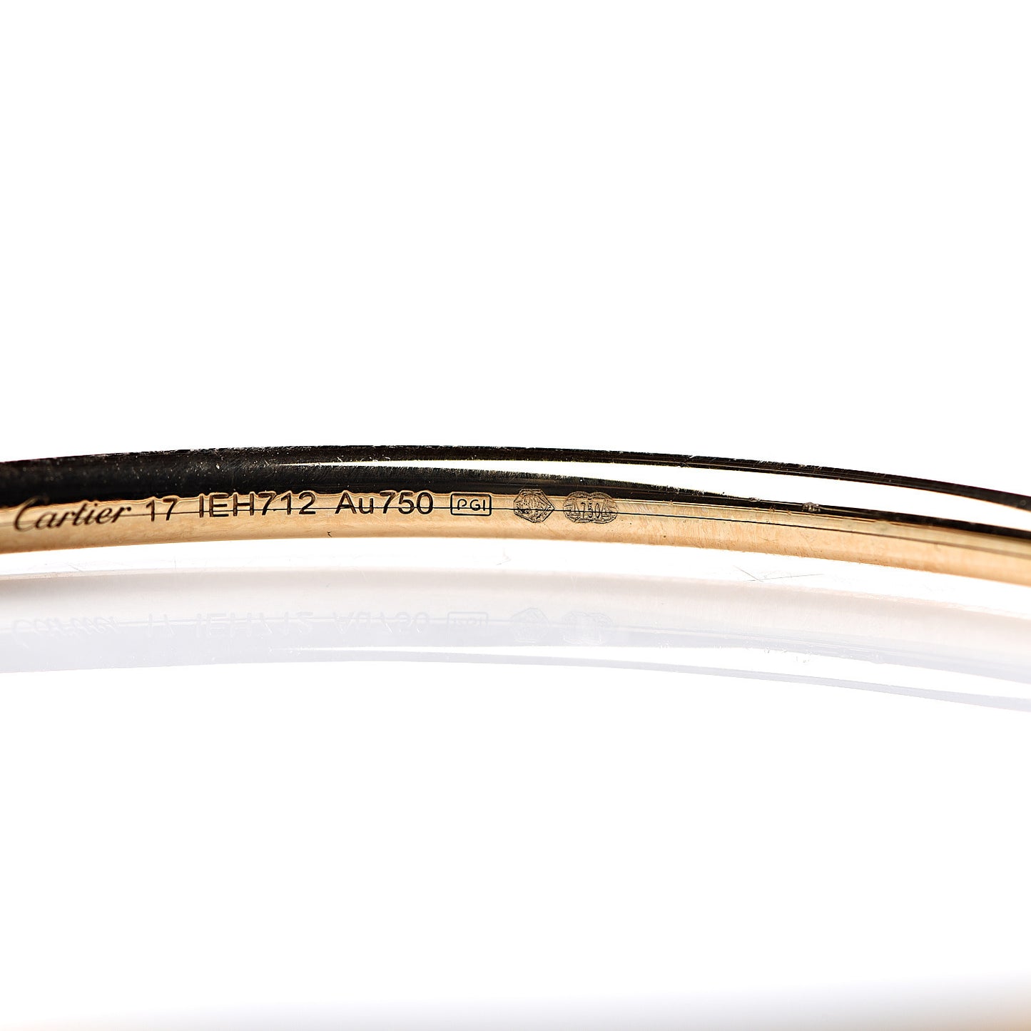 18K Yellow Gold Small Juste Un Clou Bracelet 17