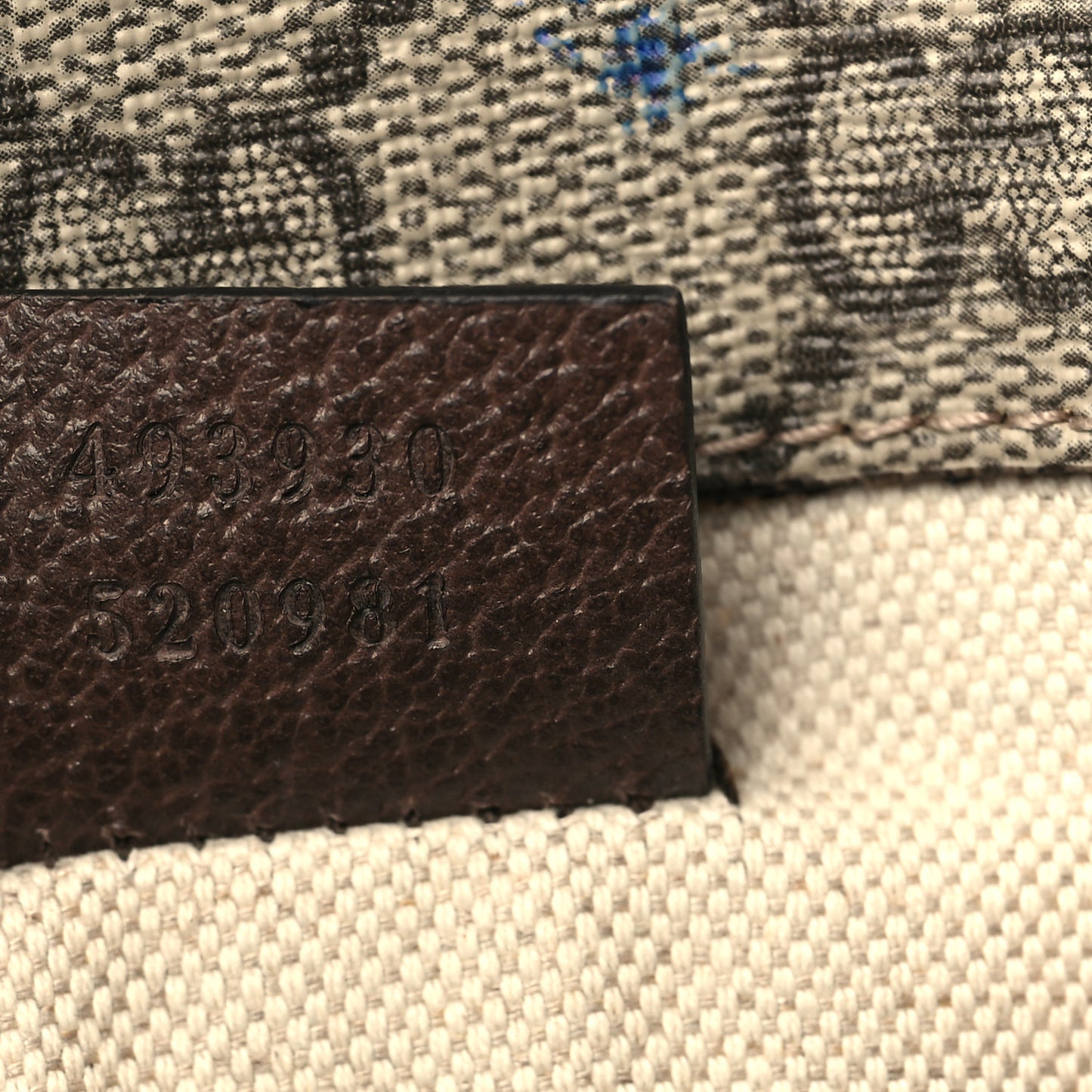 GG Supreme Monogram Neo Vintage Web Belt Bag Brown