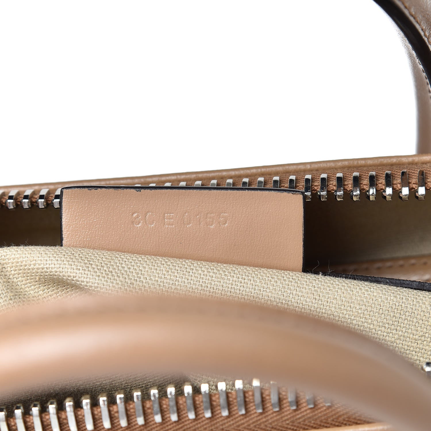 Givenchy Shiny Lord Calfskin Medium Antigona Dark Beige 7 of 12