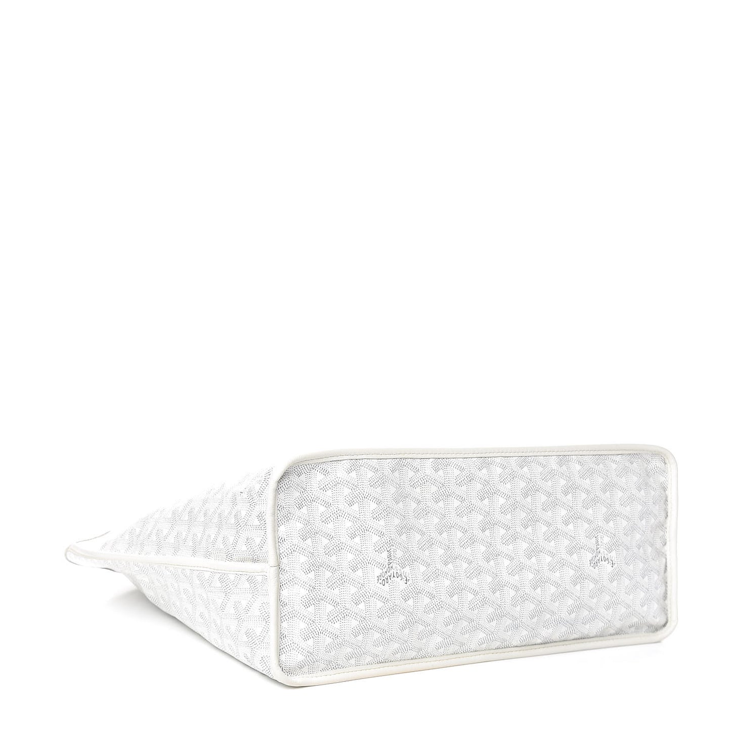 Goyardine Reversible Anjou PM White
