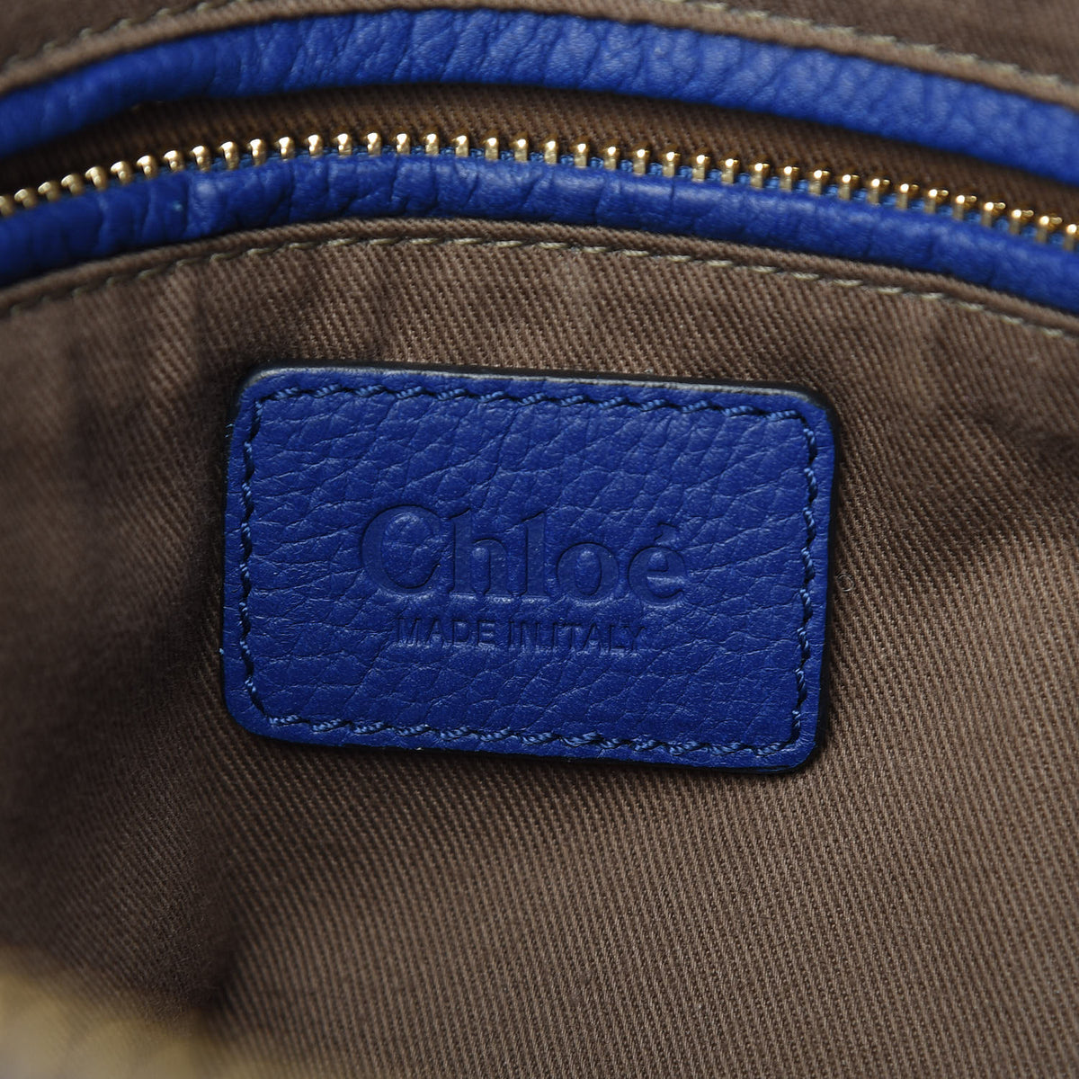 Chloe Calfskin Medium Marcie Satchel Storm Blue 6 of 15