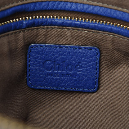 Chloe Calfskin Medium Marcie Satchel Storm Blue 6 of 15