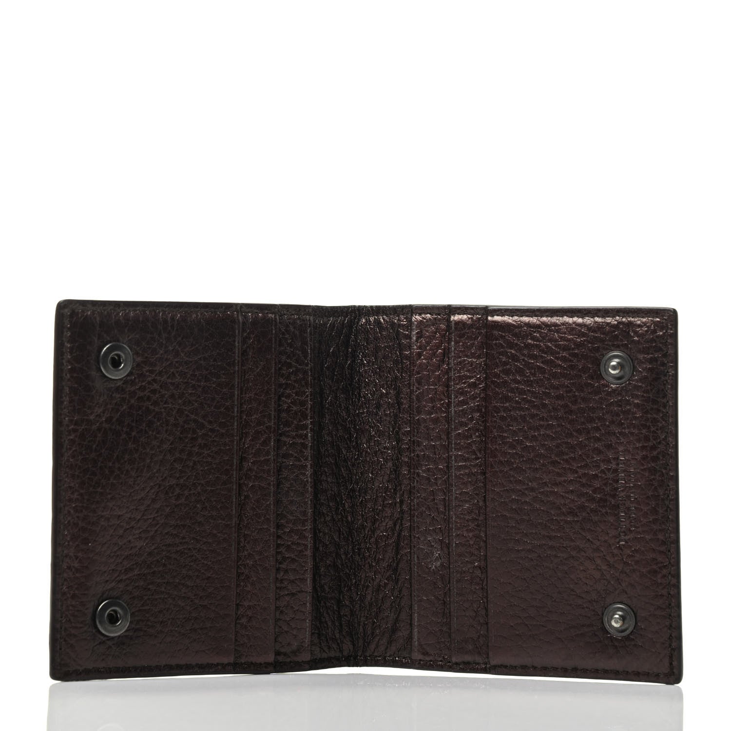 Bottega Veneta Nappa Intrecciato Card Holder Bronze 3 of 3