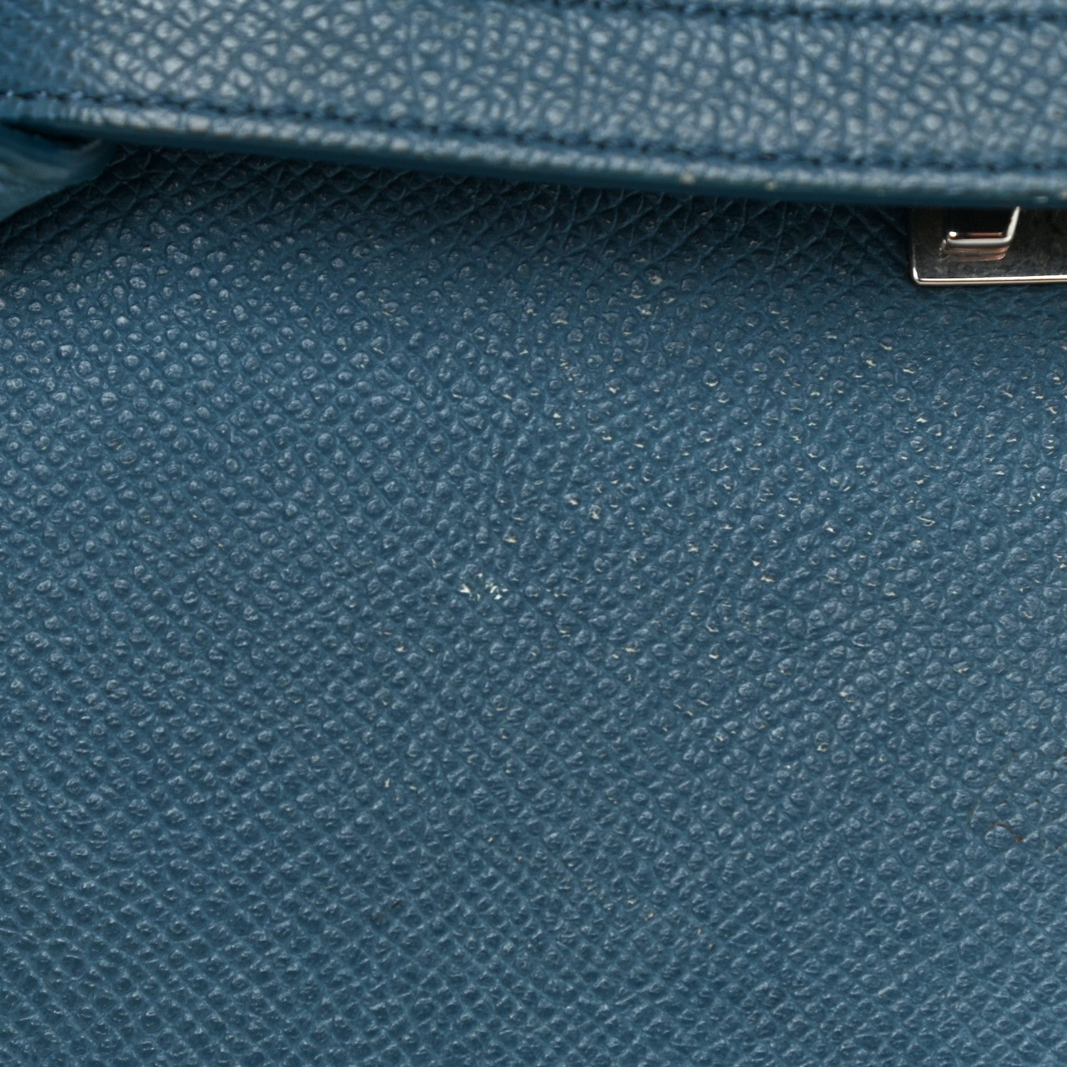 Celine Grained Calfskin Mini Belt Bag Slate Blue 13 of 18
