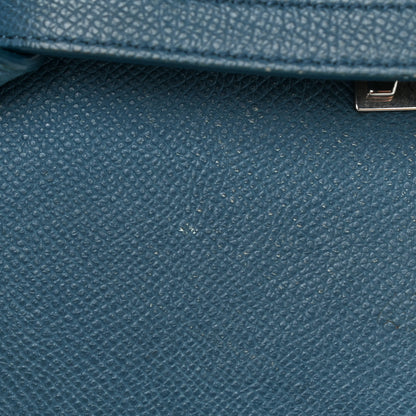 Celine Grained Calfskin Mini Belt Bag Slate Blue 13 of 18
