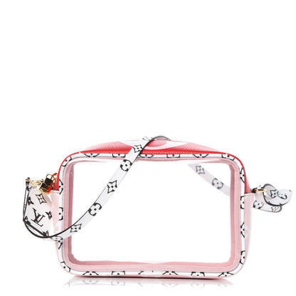Louis Vuitton Monogram Giant Beach Pouch Rouge 1 of 8