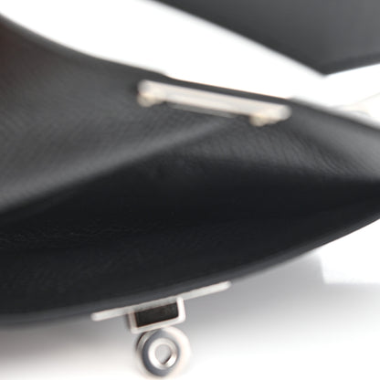 Hermes Swift Epsom Pocket Kelly Shoulder Strap Black 3 of 4