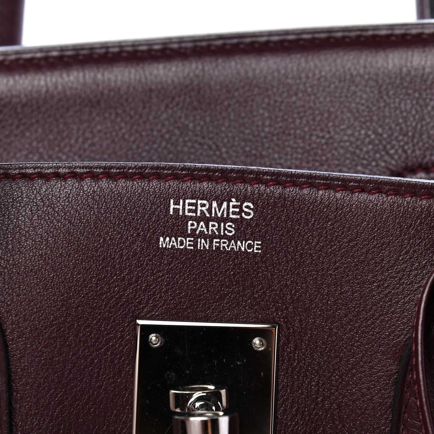 Hermes Swift Birkin 35 Prune 5 of 9