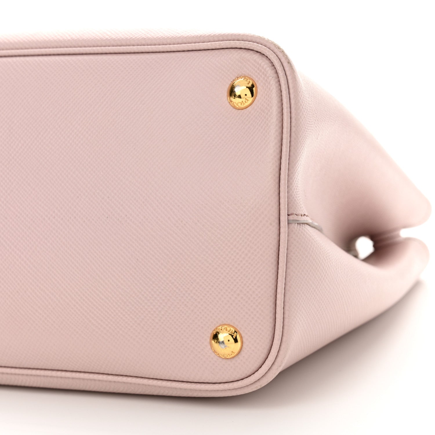 Prada Saffiano Cuir Medium Double Bag Mughetto 10 of 17