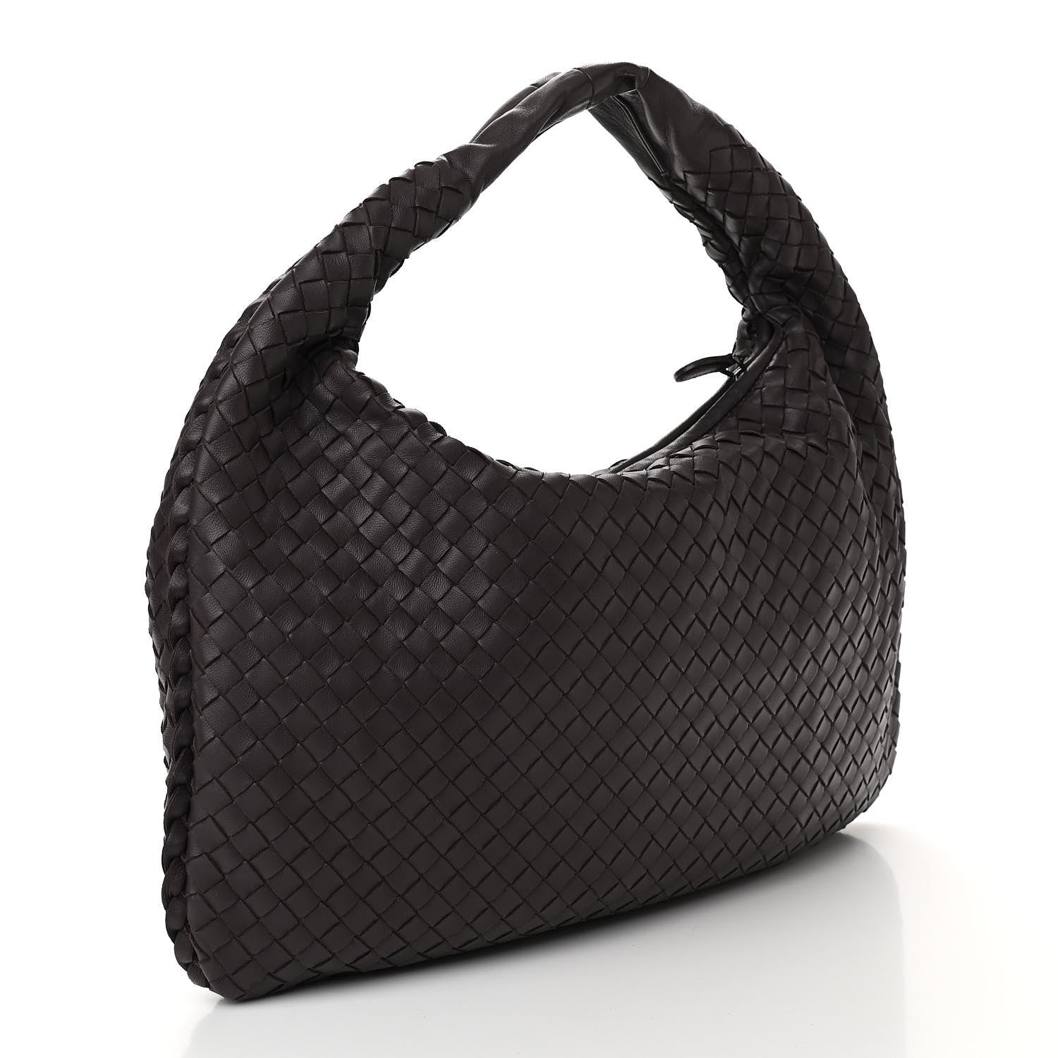 Bottega Veneta Nappa Intrecciato Medium Veneta Hobo Ebano 2 of 8