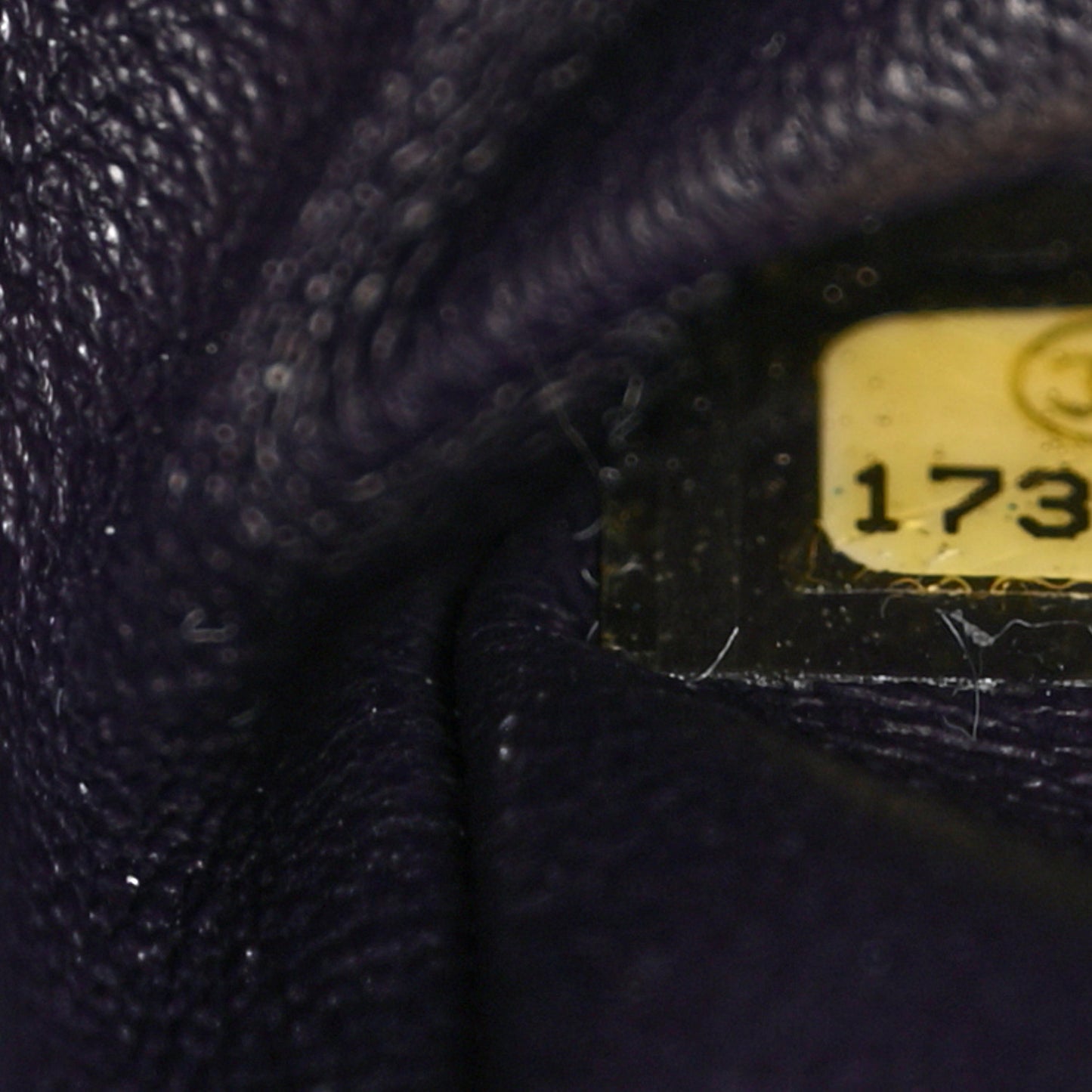 Aged Calfskin Quilted 2.55 Reissue 227 Flap Plum