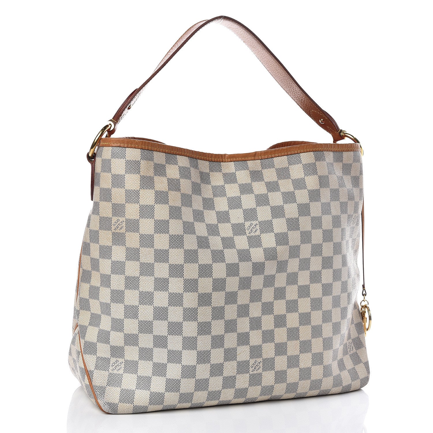 Louis Vuitton Damier Azur Delightful MM Pink 3 of 18