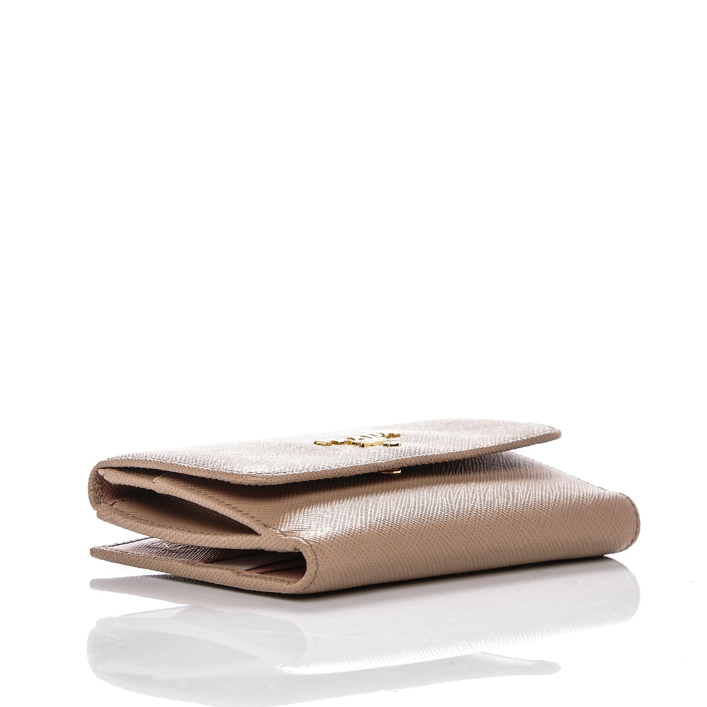 Saffiano Multicolor Compact Wallet Cammeo Orchidea