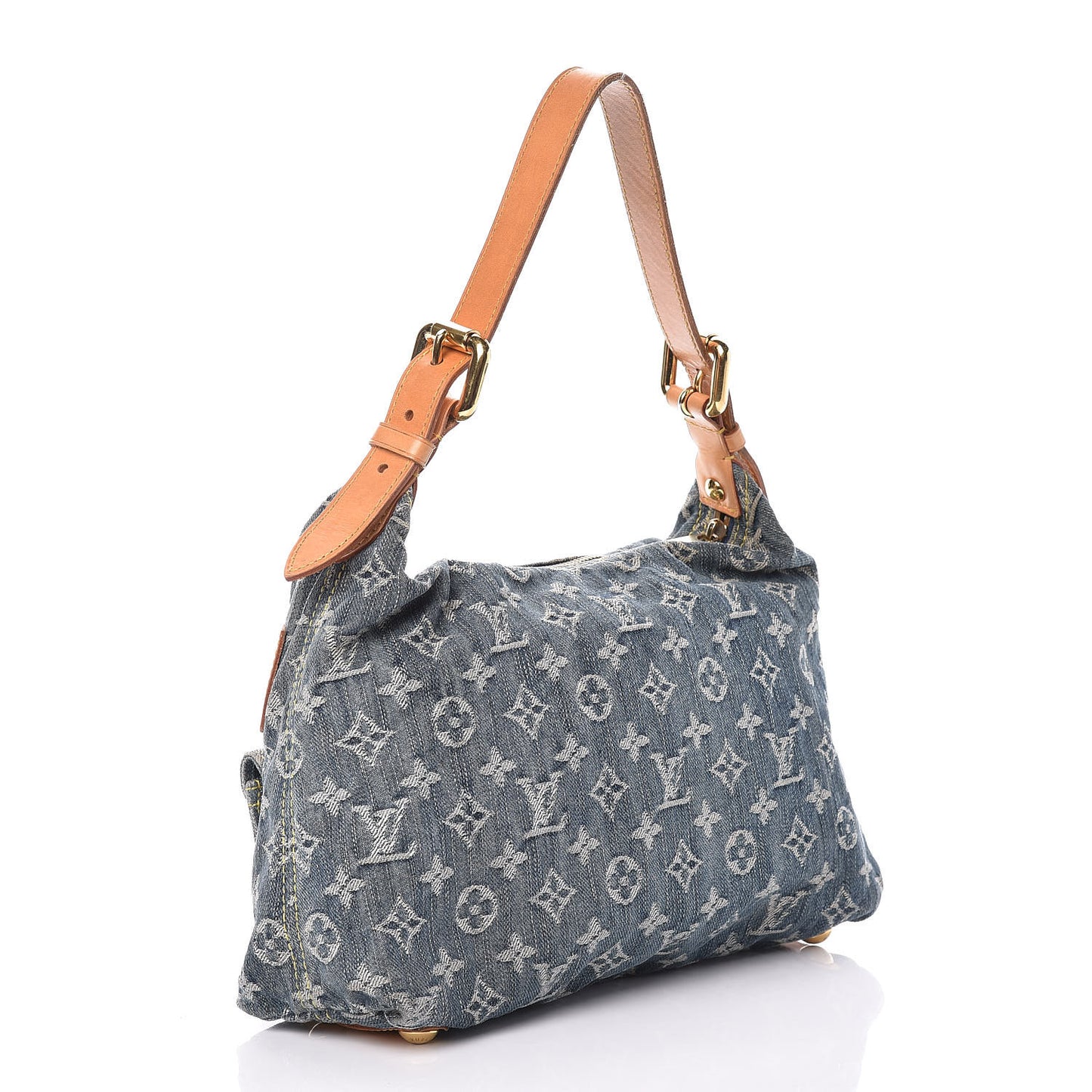 Monogram Denim Baggy PM Blue