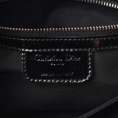 Christian Dior Patent Cannage New Lock Flap Black 6 of 8