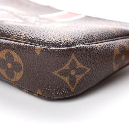 Louis Vuitton Monogram My LV Heritage Mini Pochette Accessories Red White 6 of 11