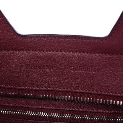 Proenza Schouler Buffalo PS13 Small Satchel Pinot Noir 7 of 9