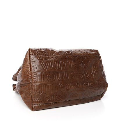 Louis Vuitton Monogram Paris Souple Whisper PM Chocolate 3 of 10