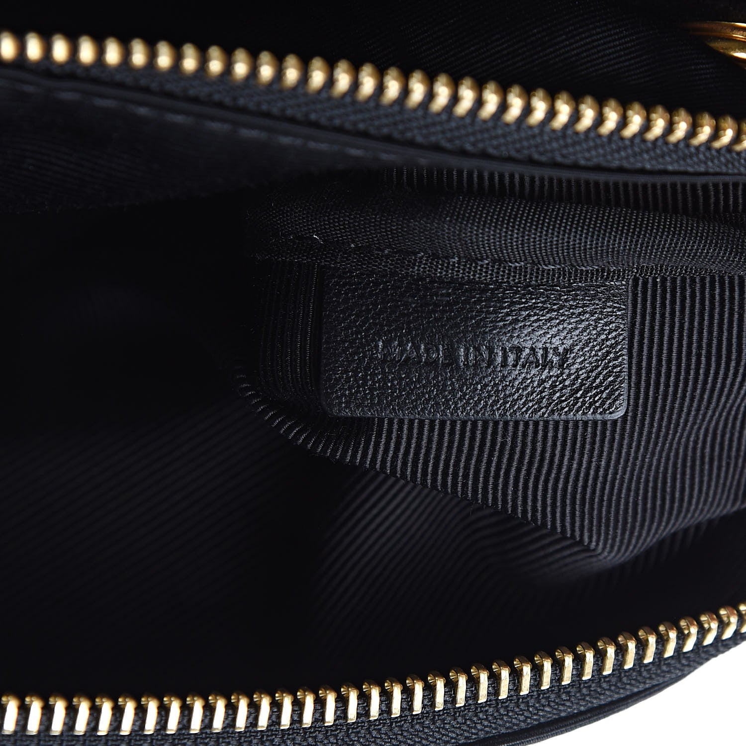Celine Sequin Small Trio Crossbody Bag Black 8 of 10