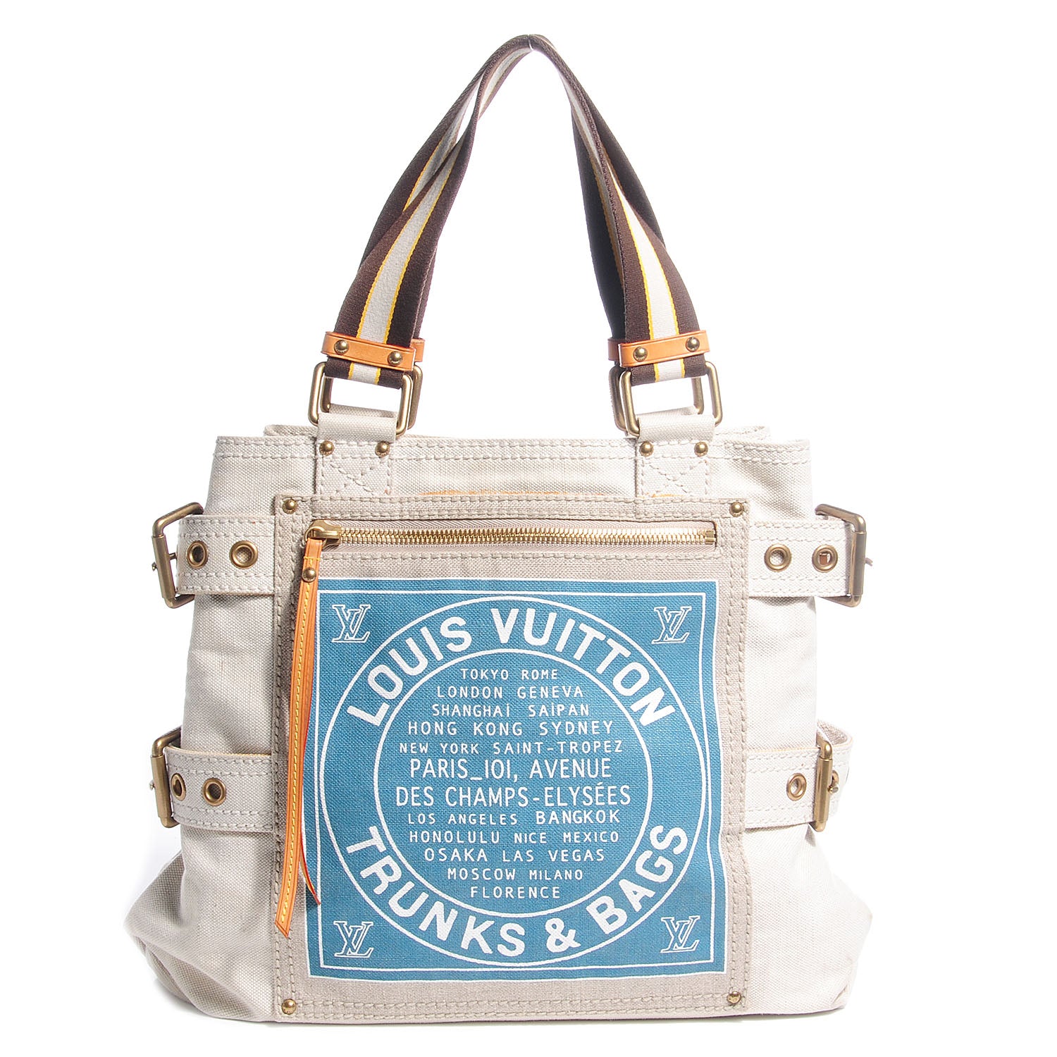 Louis Vuitton Toile Globe Shopper Cabas MM 1 of 7