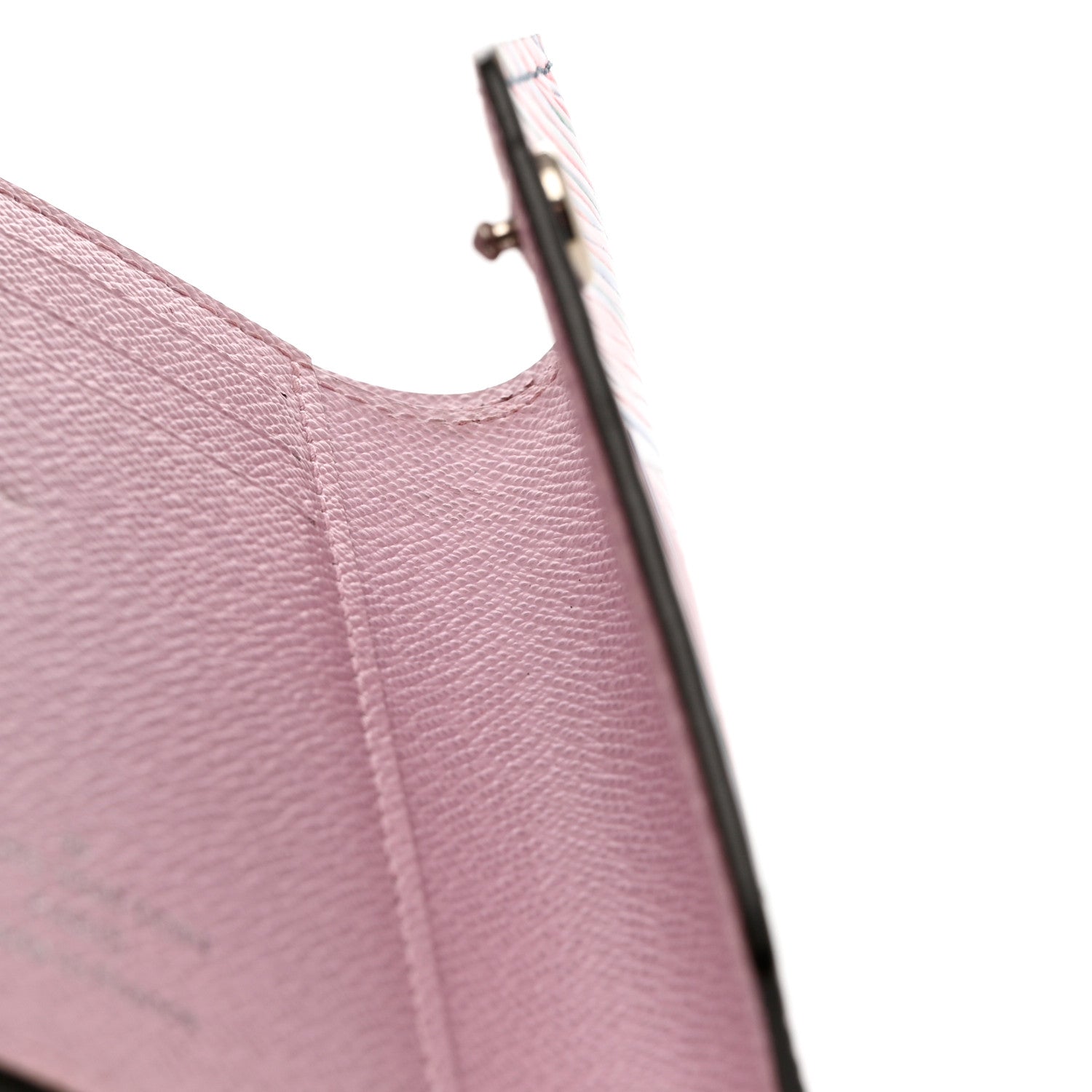 Louis Vuitton Epi Tropical Victorine Wallet Blue Rose 9 of 9