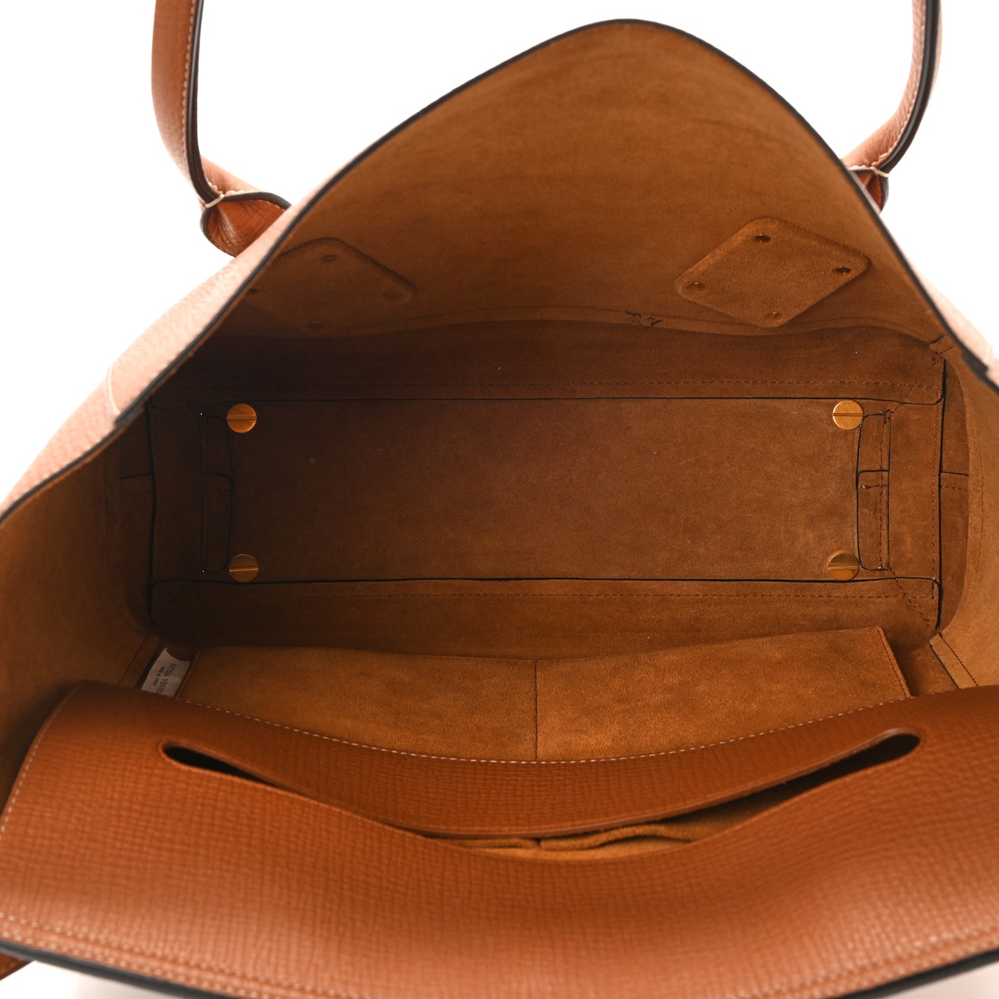 Grainy Calfskin Small Arco Wood