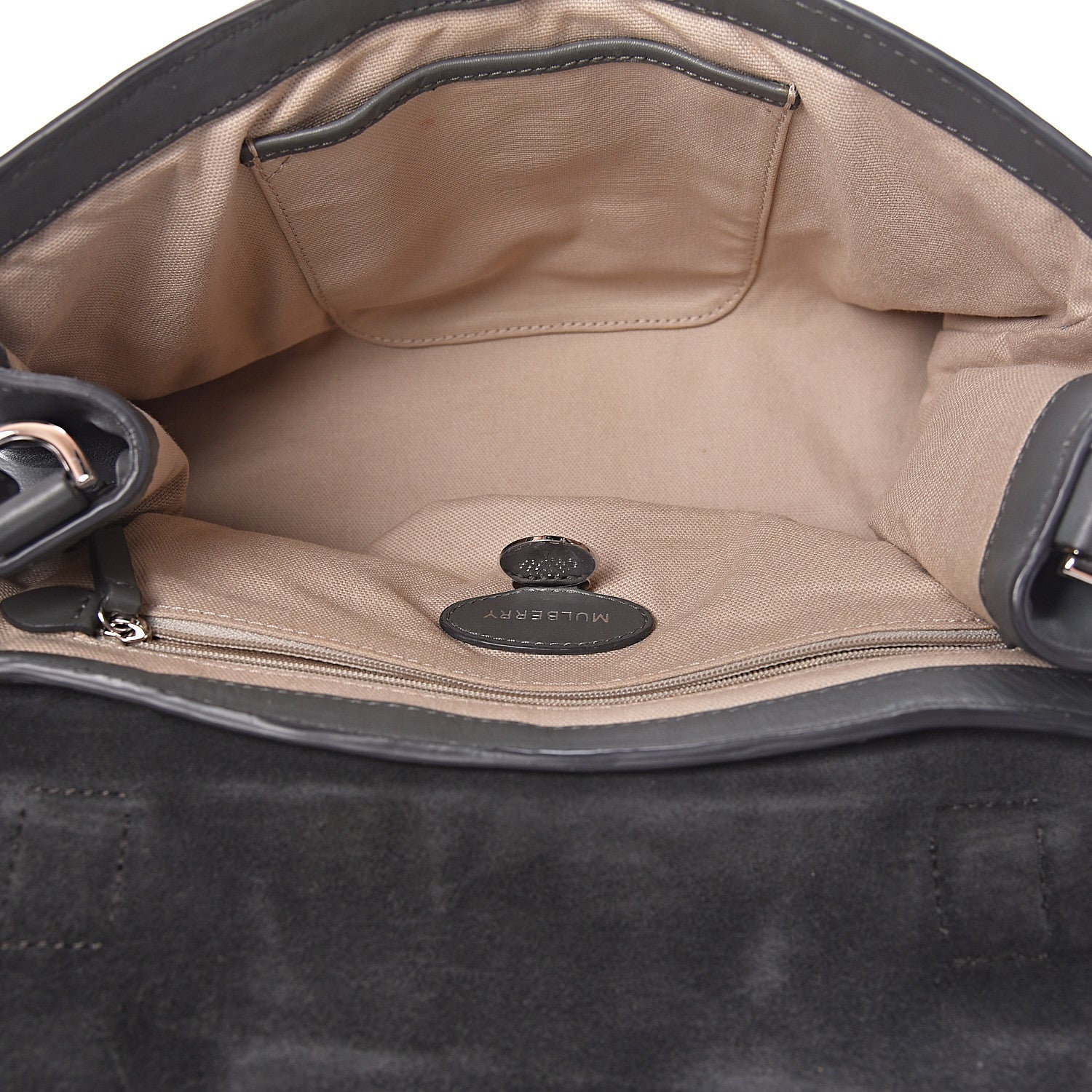 Mulberry Soft Buffalo Medium Alexa Grey 5 of 15