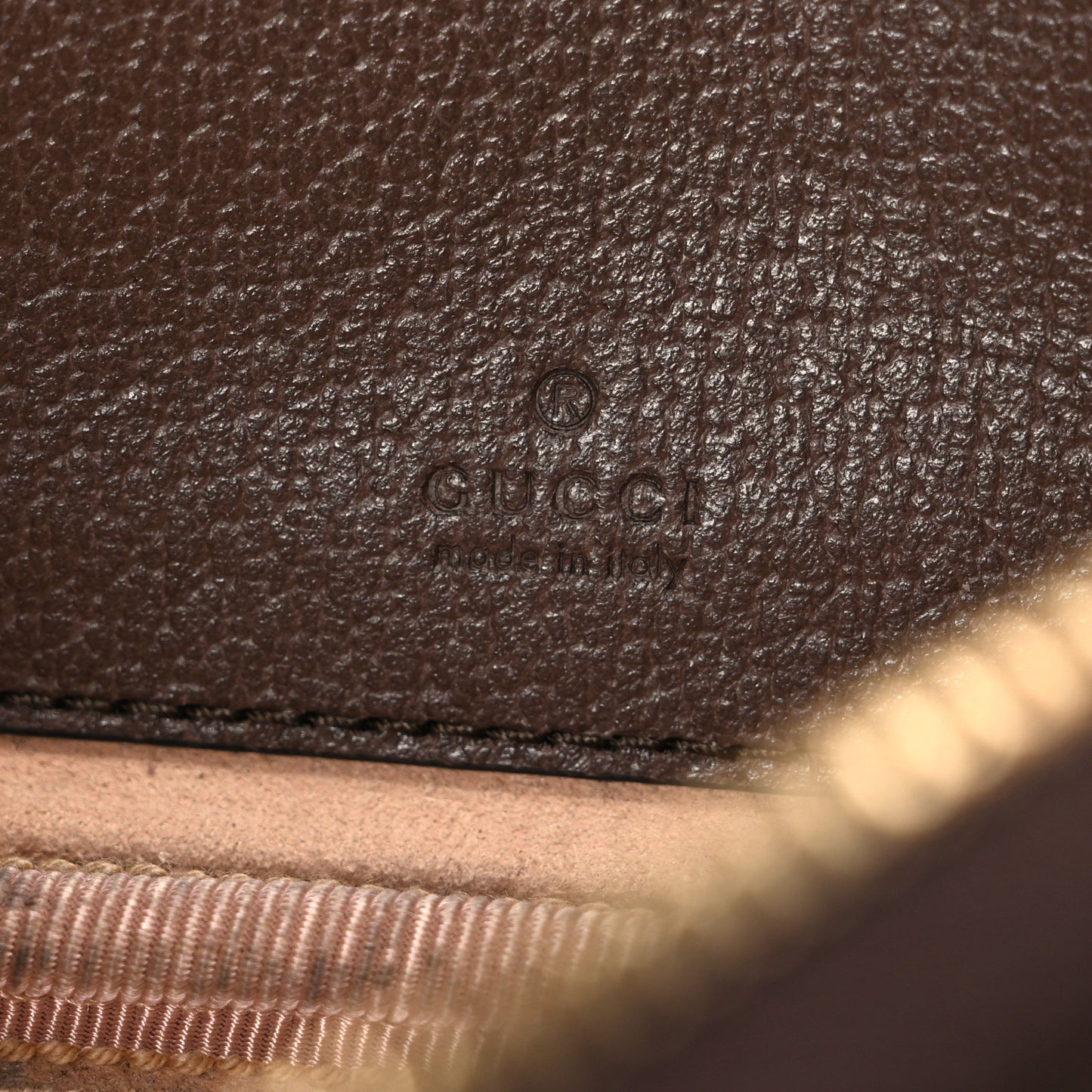 GG Supreme Monogram Web Mini Ophidia GG Bag Brown