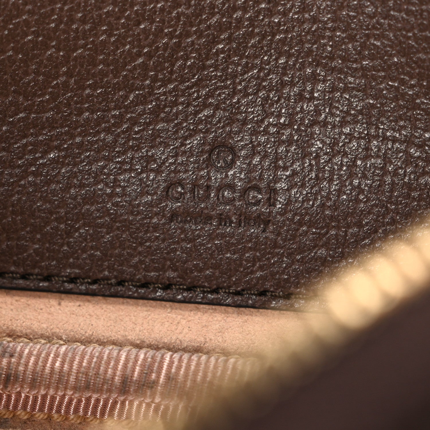 Gucci GG Supreme Monogram Web Mini Ophidia GG Bag Brown 6 of 11