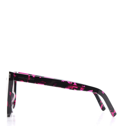 Saint Laurent New Wave SL214 Kate Cat Eye Sunglasses Pink Black 3 of 7