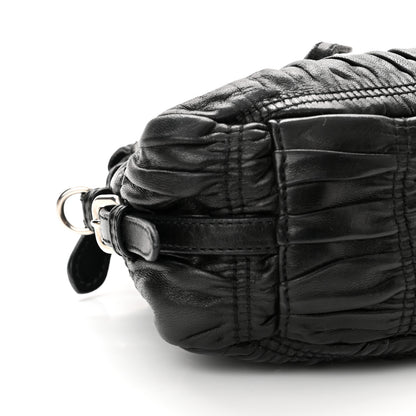 Prada Nappa Gaufre Tote Black 6 of 11