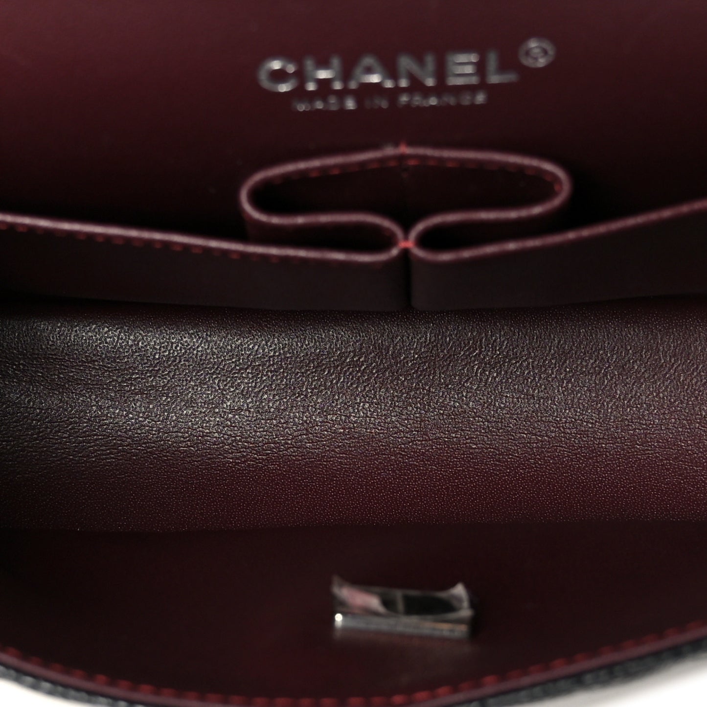 Caviar Quilted Small Double Flap Black