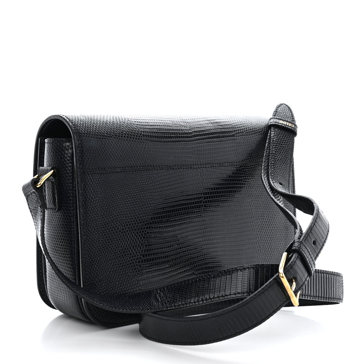 Lizard Medium Triomphe Navy Blue