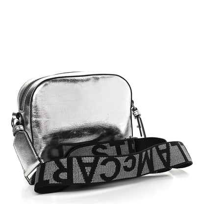 Stella McCartney Metallic Eco Alter Nappa Mini Camera Bag Silver 2 of 9