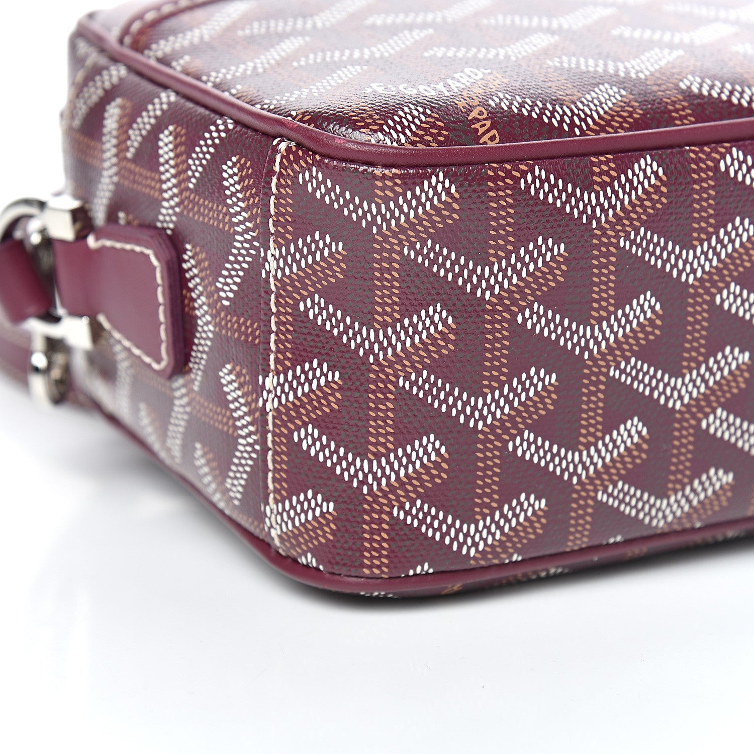 Goyard Goyardine Sac Cap Vert Burgundy 8 of 10
