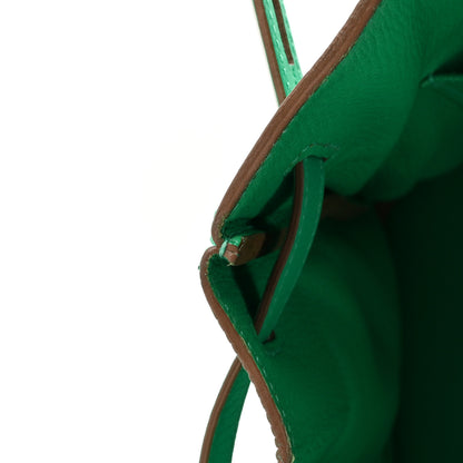 Hermes Taurillon Clemence Birkin 40 Menthe 12 of 20