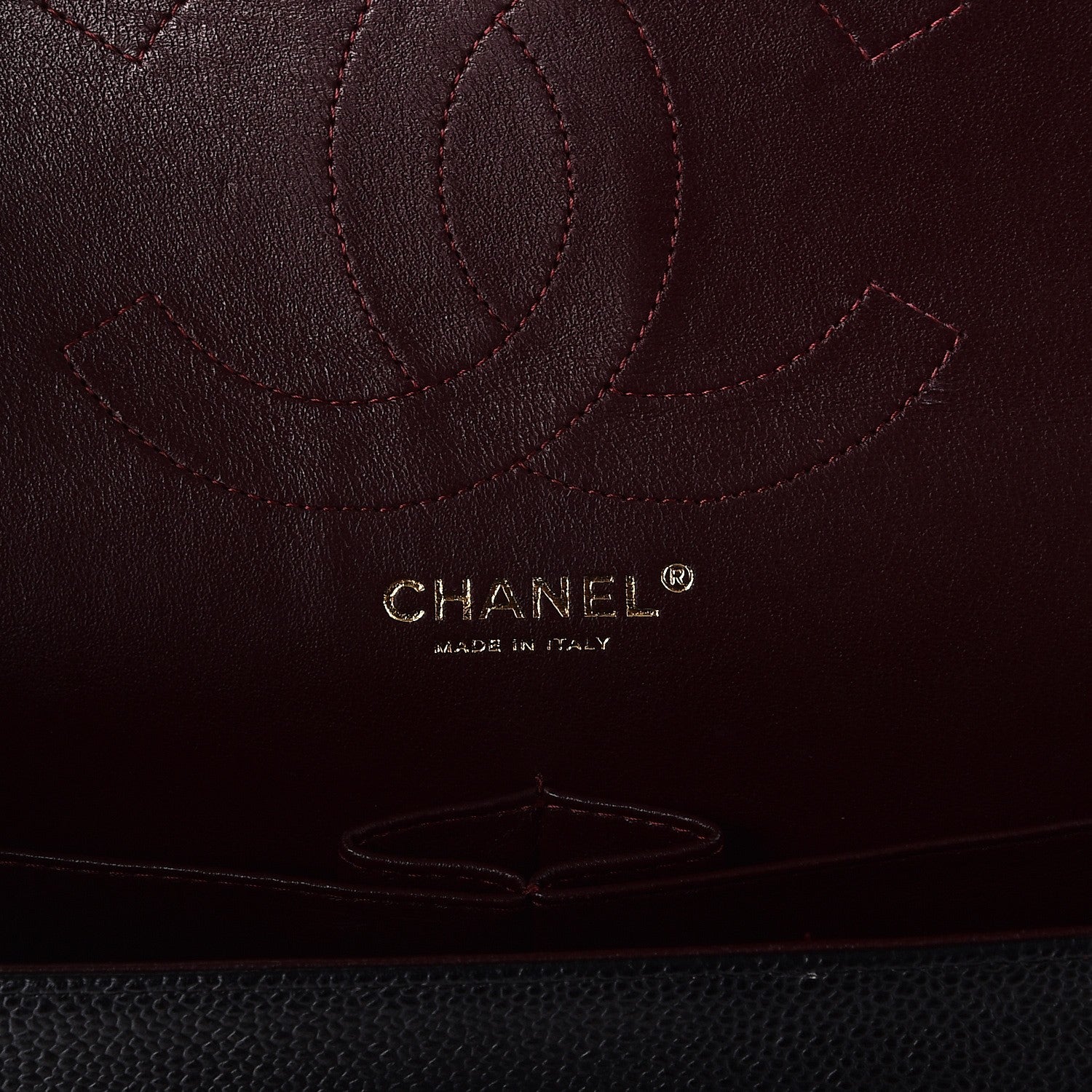 Chanel Caviar Quilted Jumbo Double Flap Black 7 of 9