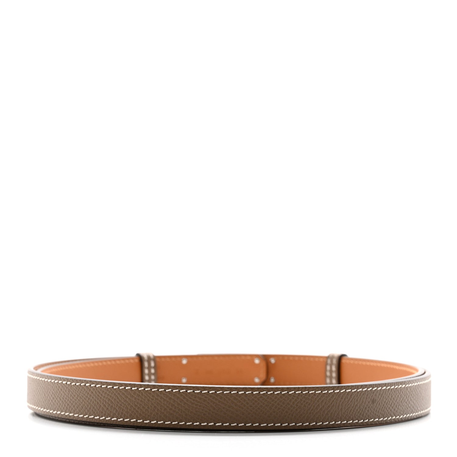 Hermes Epsom Kelly Belt Etoupe 2 of 5
