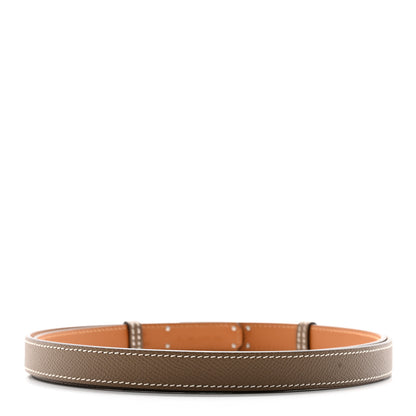 Hermes Epsom Kelly Belt Etoupe 2 of 5