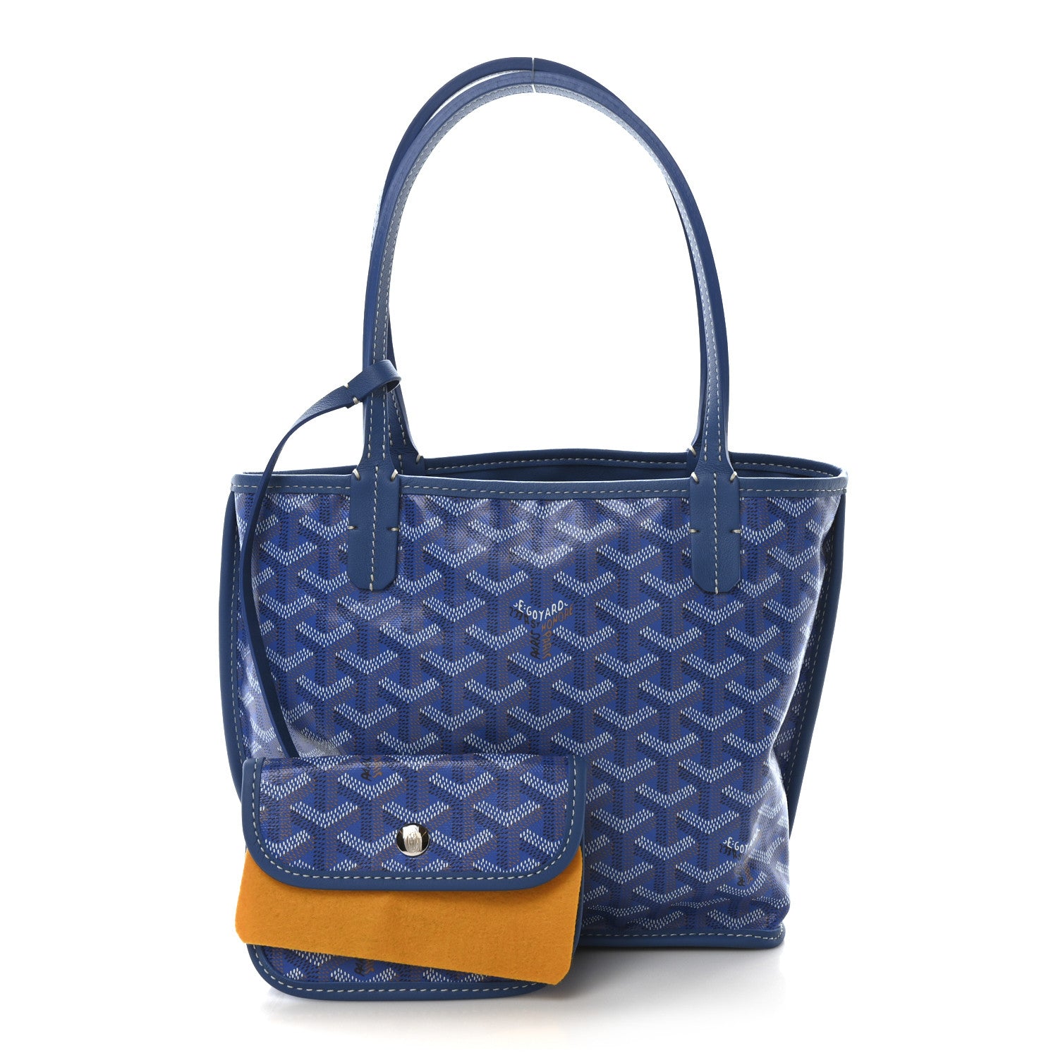 Goyard Goyardine Reversible Mini Anjou Sky Blue 3 of 17