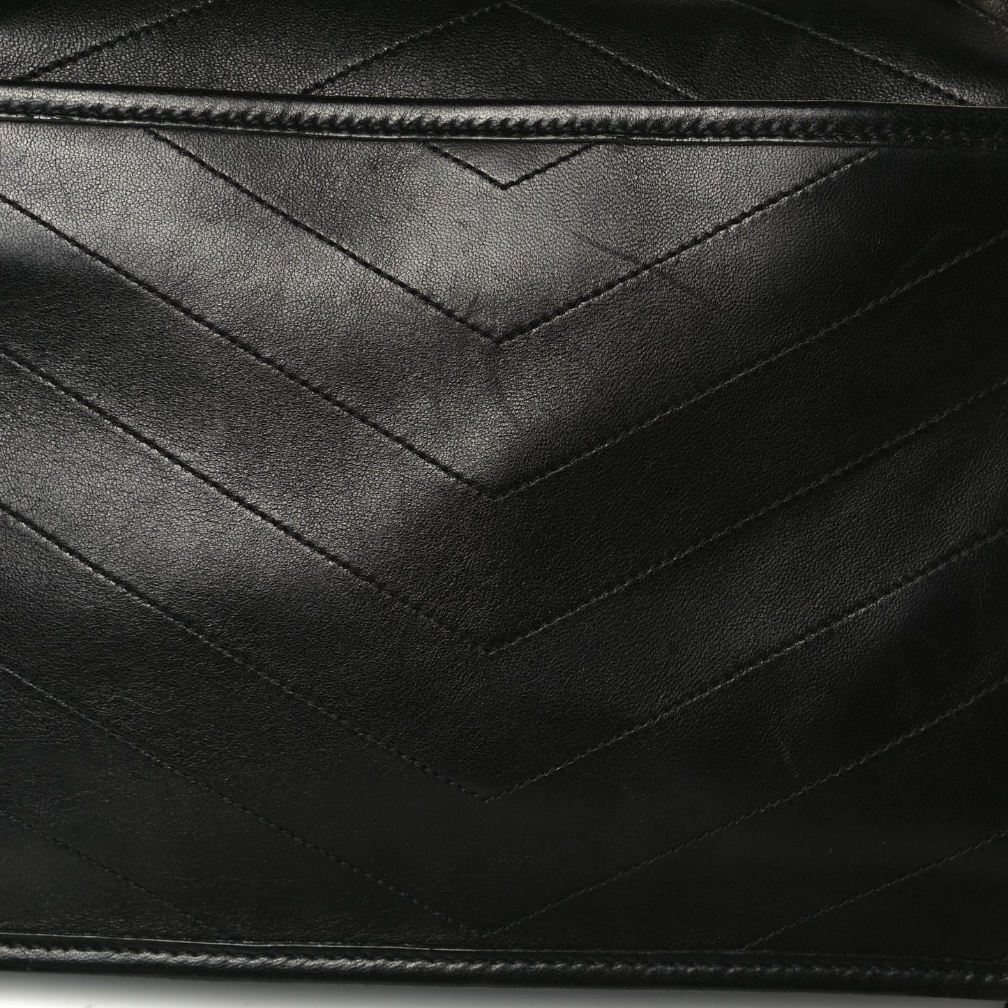 Lambskin Matelasse Monogram Medium Niki Chain Satchel Black