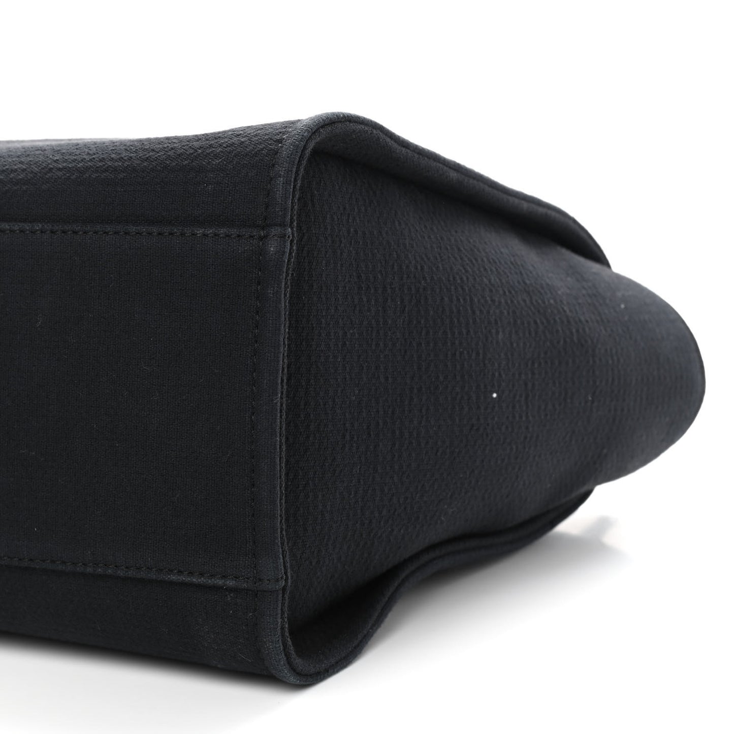 Mixed Fibers Medium Deauville Tote Black