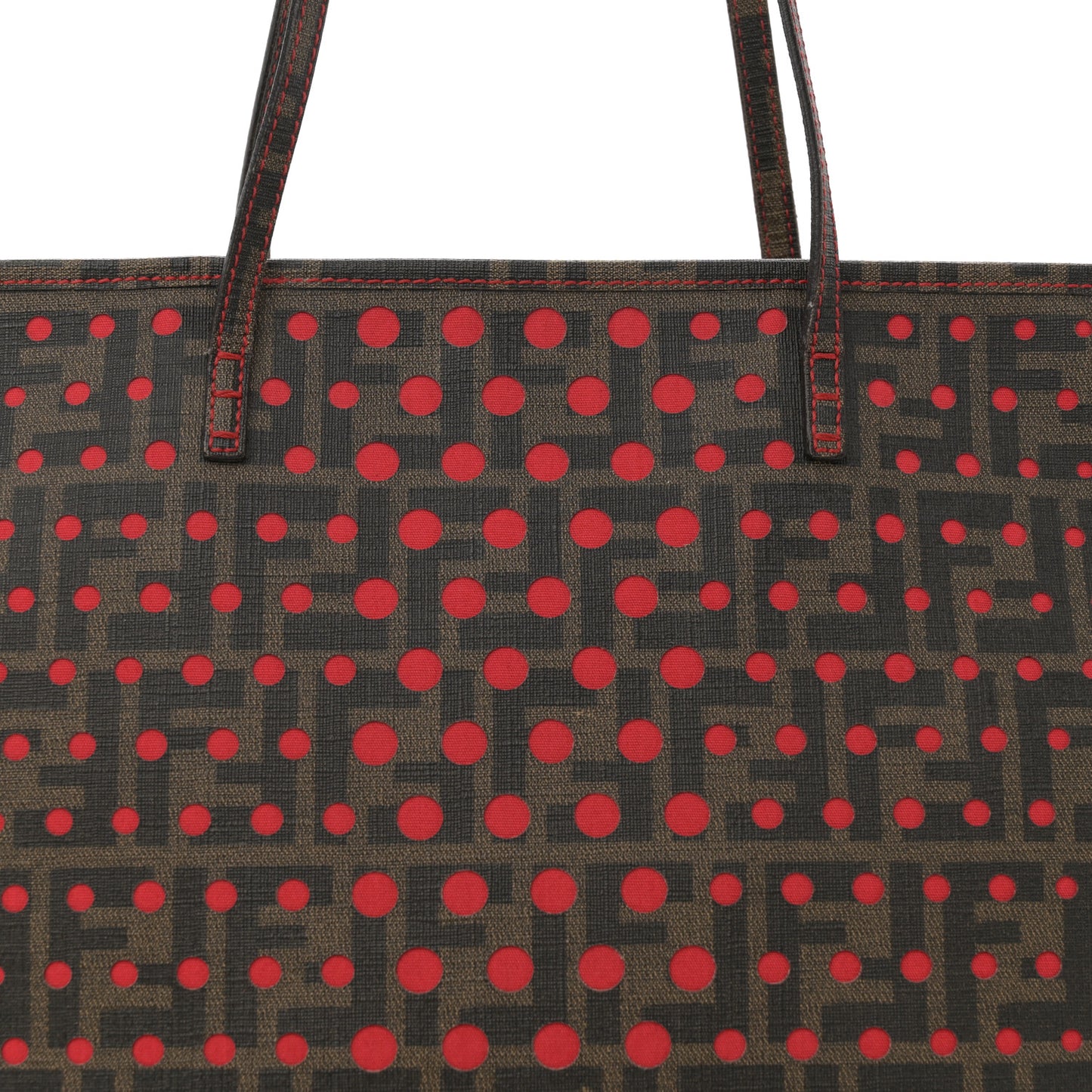 Zucca Spalmati Perforated Medium Roll Tote Tobacco