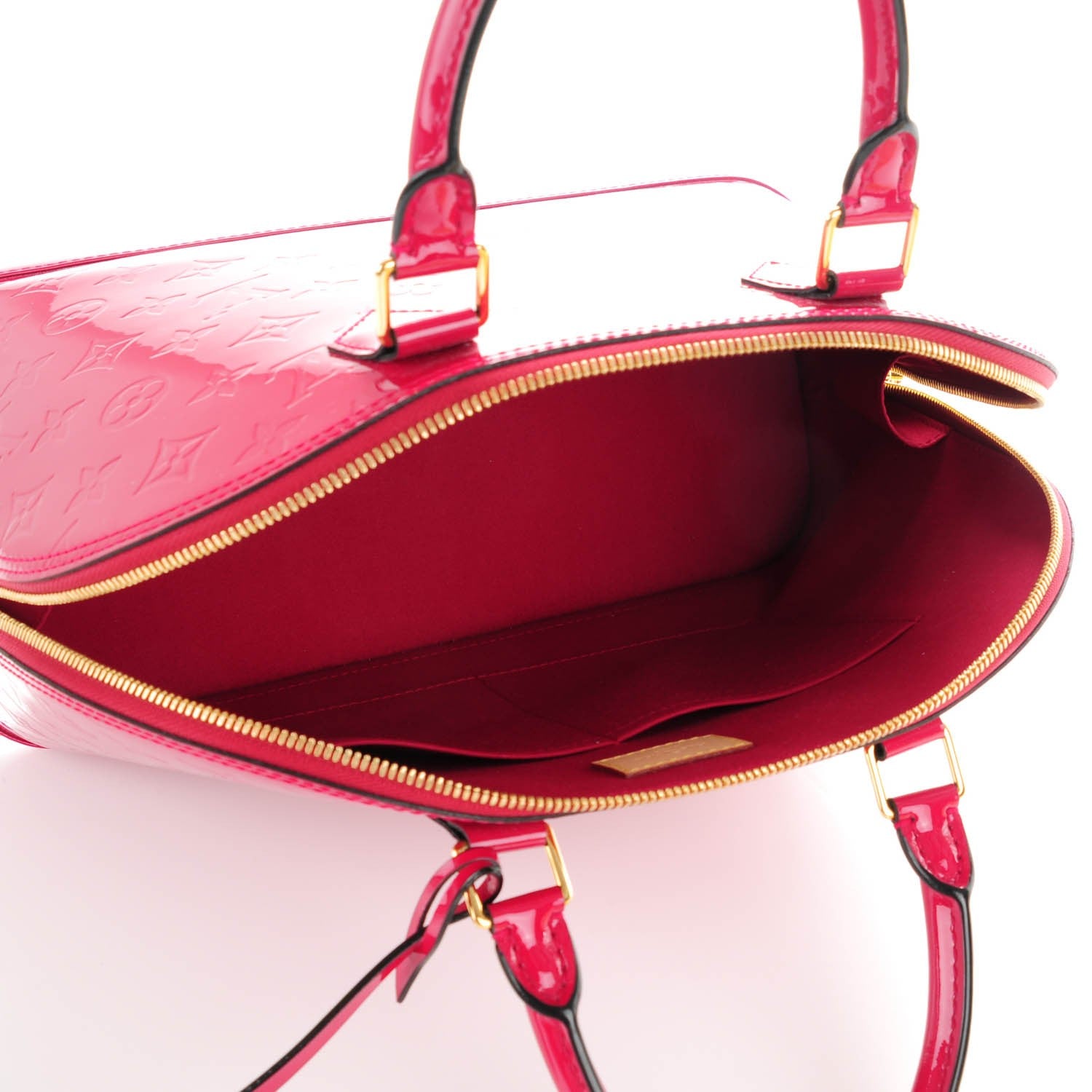 Louis Vuitton Vernis Alma MM Rose Indien 5 of 8
