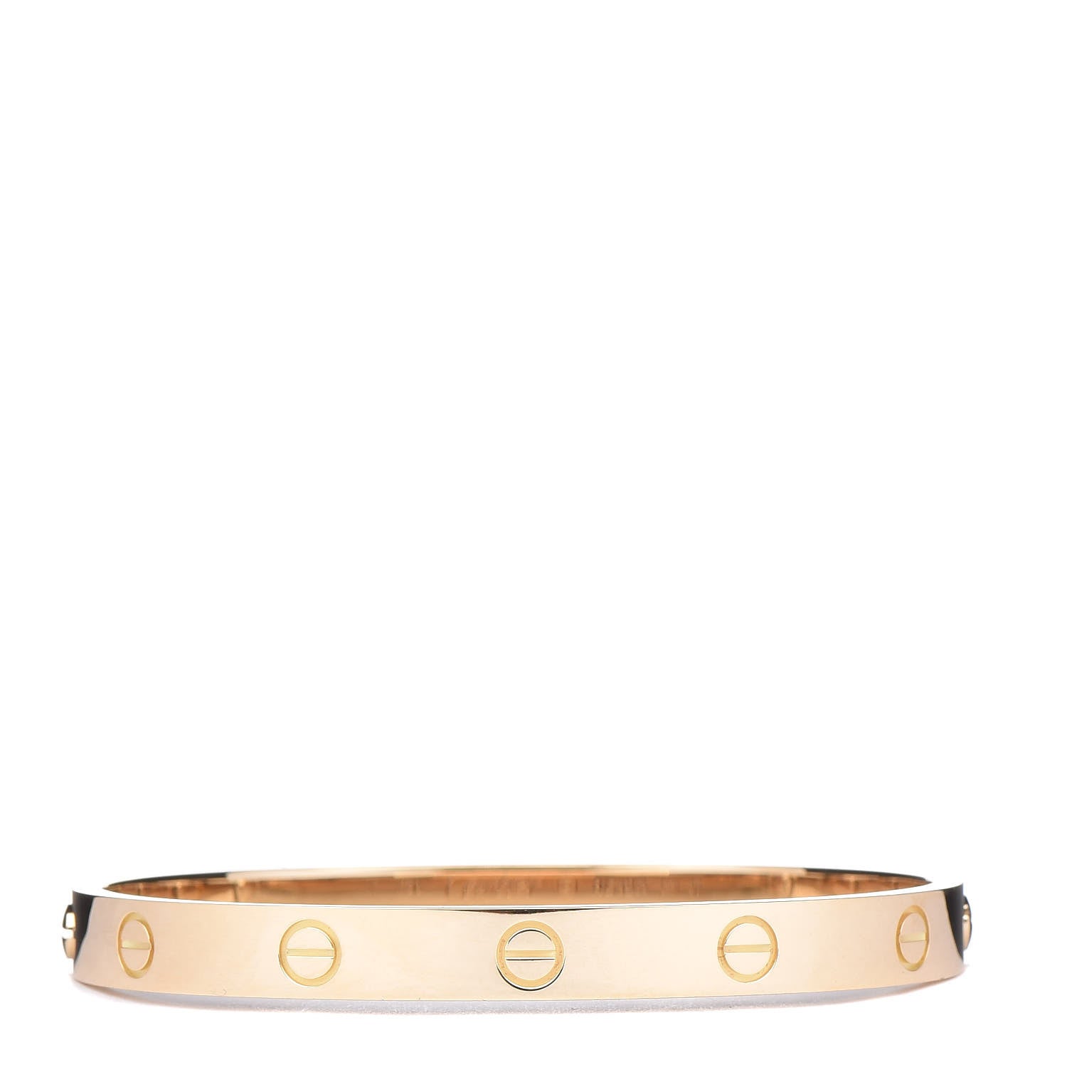Cartier 18K Yellow Gold LOVE Bracelet 17 3 of 6