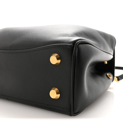 Balenciaga Natural Smooth Calfskin Mini Rodeo Top Handle Handbag Black 9 of 9