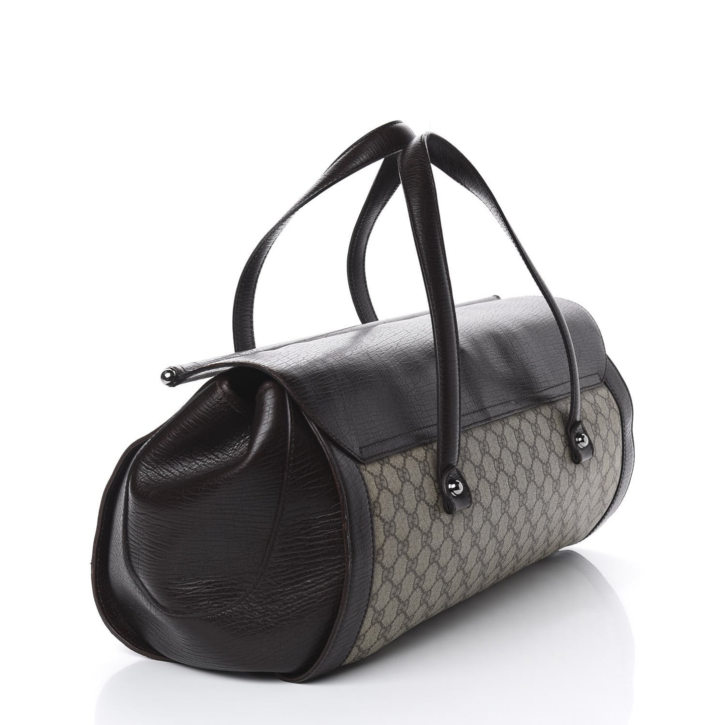 Monogram Bullet Travel Bag Dark Brown