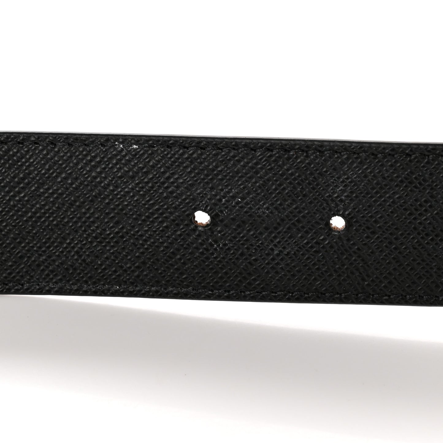 Calfskin Monogram 30mm LV Initiales Reversible Belt 80 32 Black